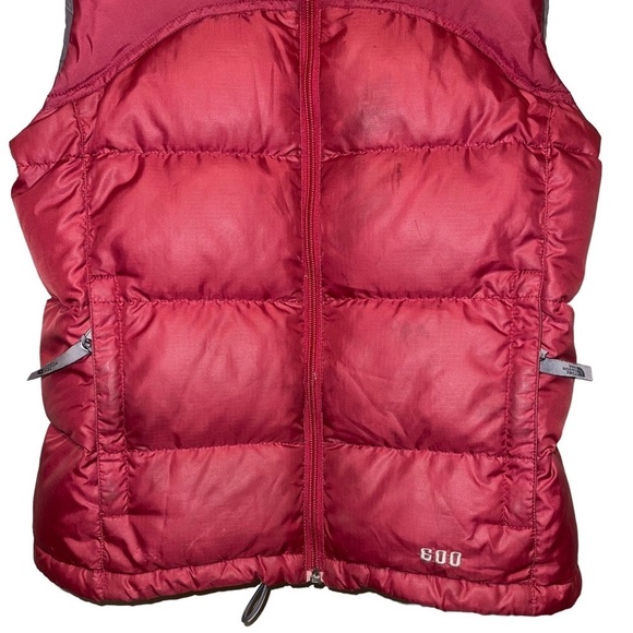 The North Face Vest 1996 Retro Nuptse Down Puffer Red 700 Fill Size M - Picture 3 of 5